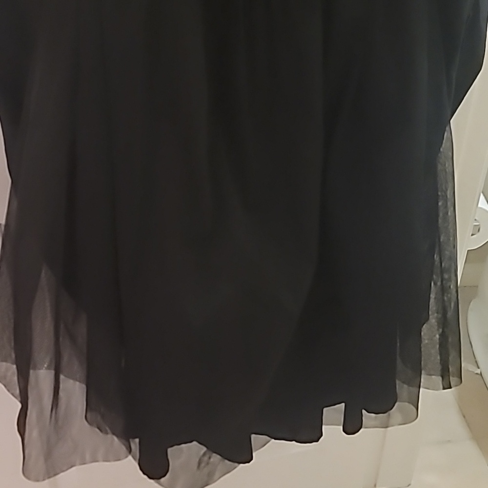 Strapless Black Midi Dress 🖤 - Picture 9 of 12